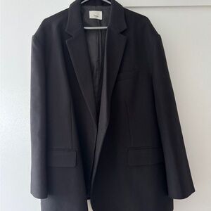 Oversize Black Blazer by Frankie Shop